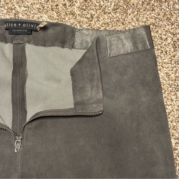 Alice + Olivia Women’s size 8 Classic Charcoal Dress Pants - Picture 5 of 13